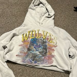 Darc sport cropped hoodie